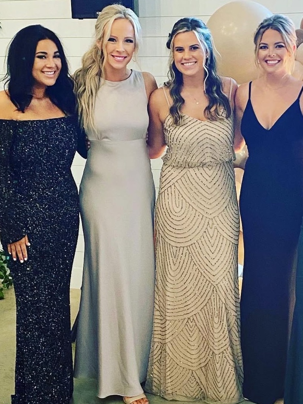 BHLDN Sleeveless Maxi Dress in Taupe